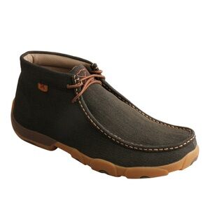 TWISTED X MEN'S WORK CHUKKA DRIVING SHOES - STEEL TOE